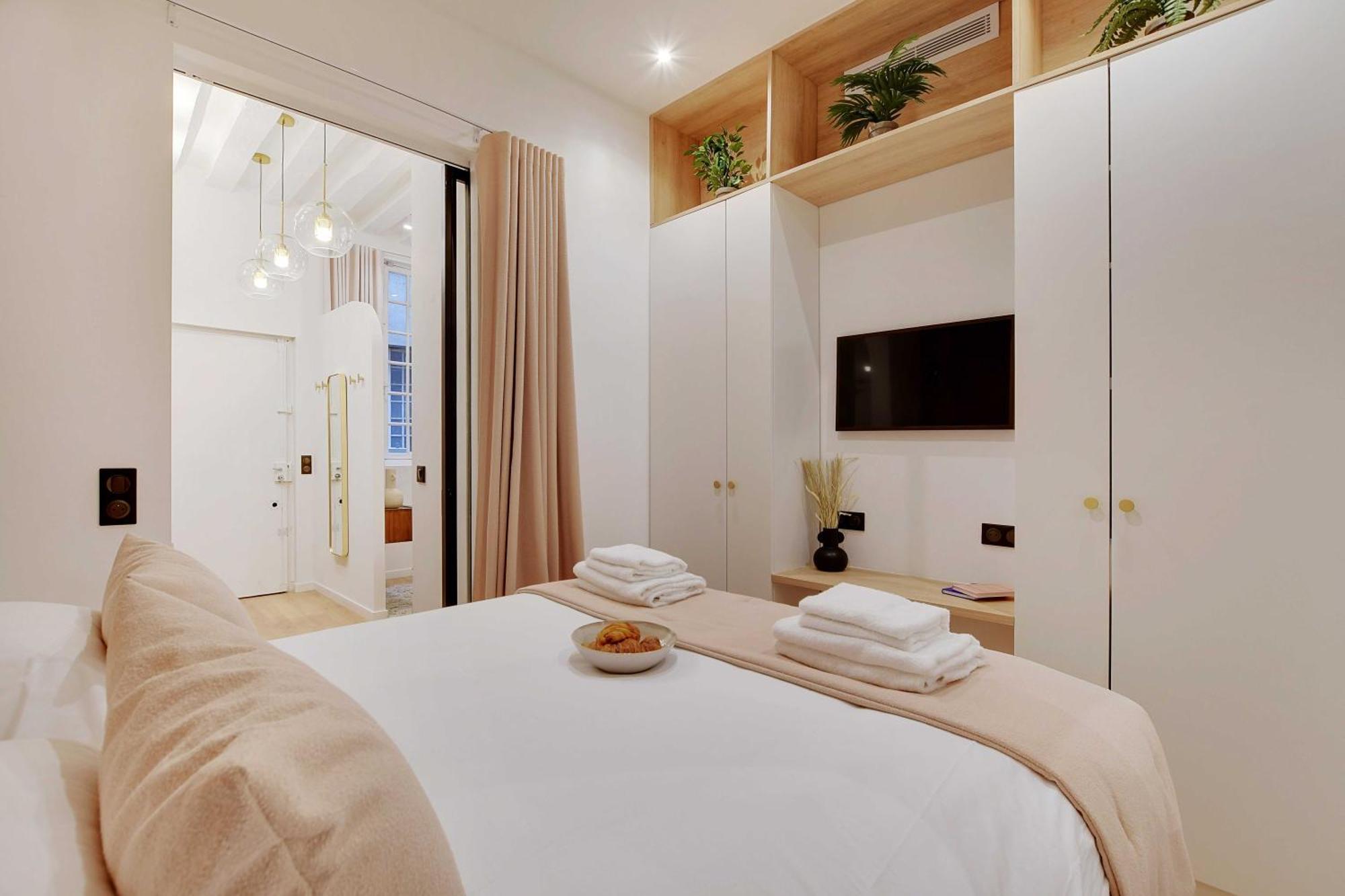 Charming Apartment - 1Br-4P - Ac - Marais Paris Eksteriør bilde